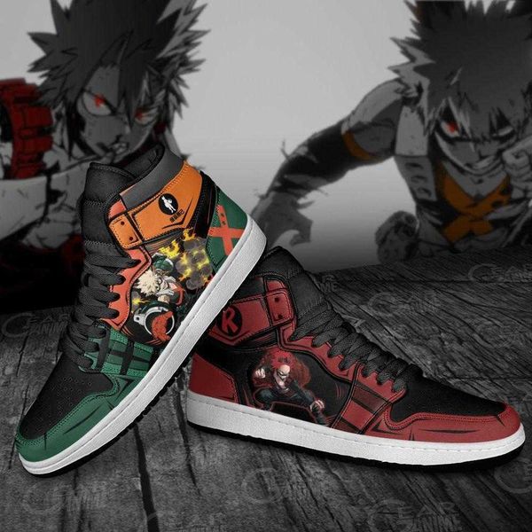 

and katsuki bakugo eijiro kirishima sneakers my hero academia shoesafmb