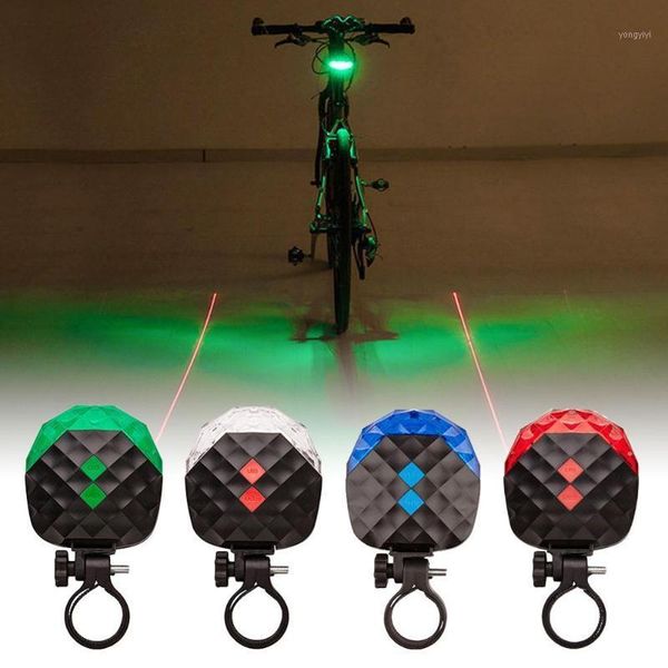 

bike lights 900ma7 modes bicycle riding light 5 led laser tail night warning accessories1