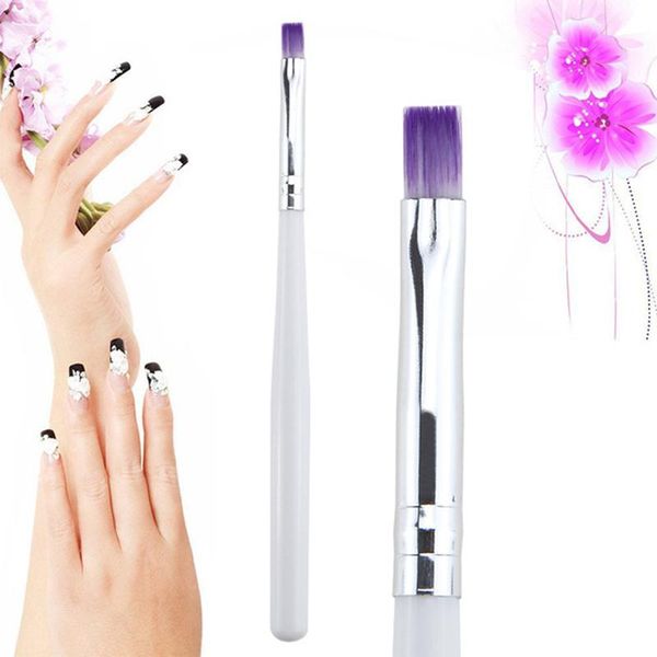

nail art kits 1 pcs pen brush uv gel acrylic painting drawing liner polish white pole anil tool