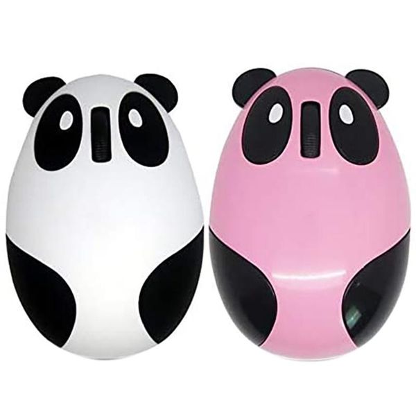 

mice mute optical mouse 2.4ghz wireless charging mouse, cartoon cute panda office home computer accessories