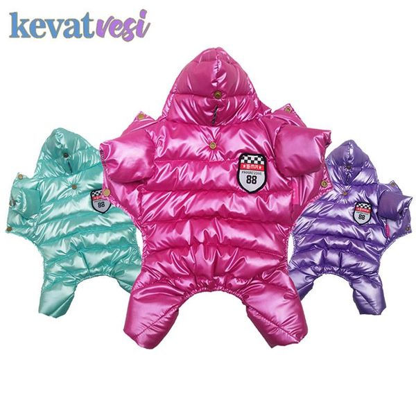 

dog apparel winter clothes warm waterproof jumpsuit boy/ girl down coat jacket for small puppy chihuahua outfit