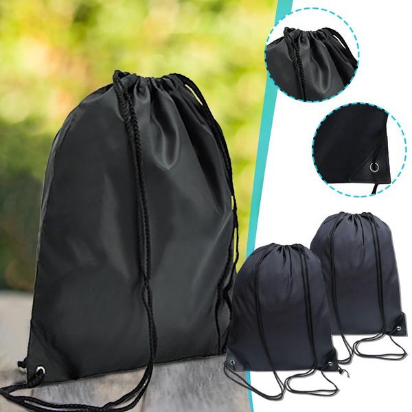 

storage bags backpack drawstring gym bag sports swimming rucksack beach bag, perfect for school, books