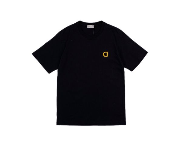 

20ss italy paris new men's fashion normal letter embroidery stripe bowling shirt men women short sleeve in street summer autumn 0612, Black;brown