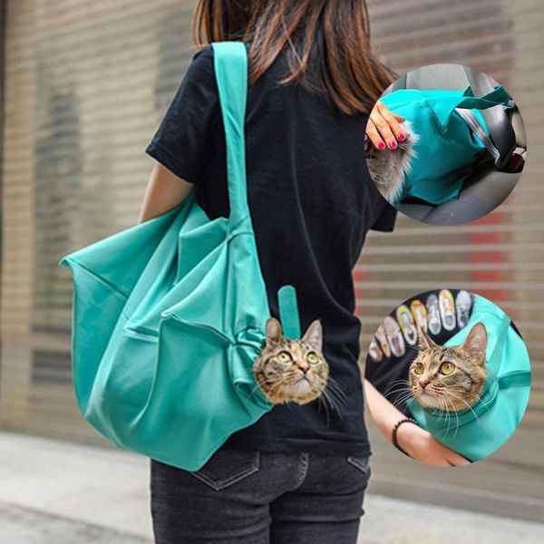

dog car seat covers pet dogs cats outdoor travel bags breathable sling carriers hand shoulder pouch tote bag small supplies
