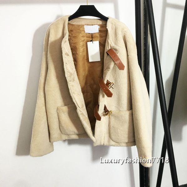 

women's jackets high end fashion jackets for the women winter single lear button clos breasted around neck long sleeve woman jacket z7j, Black;brown
