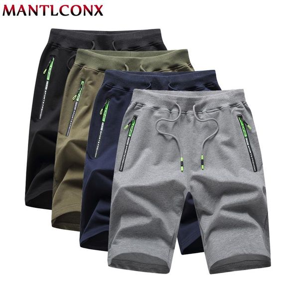 

mantlconx 2021 new summer mens shorts casual men's brand breathable sport shorts male jogger short pants 2 pieces package bottom, White;black