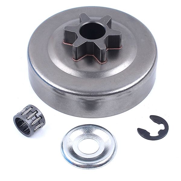 

3/8 pitch 6t clutch drum sprocket washer e-clip kit for stihl 017 018 021 023 025 ms170 ms180 ms210 ms230 ms250 chainsaw