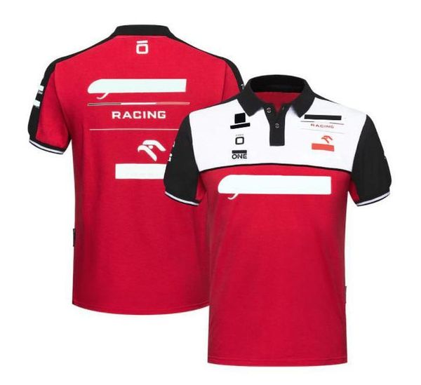 

formula 1 team f1 racing suit men's quick-drying short-sleeved polo shirt jacket sweater windproof and warmth can be customized with th