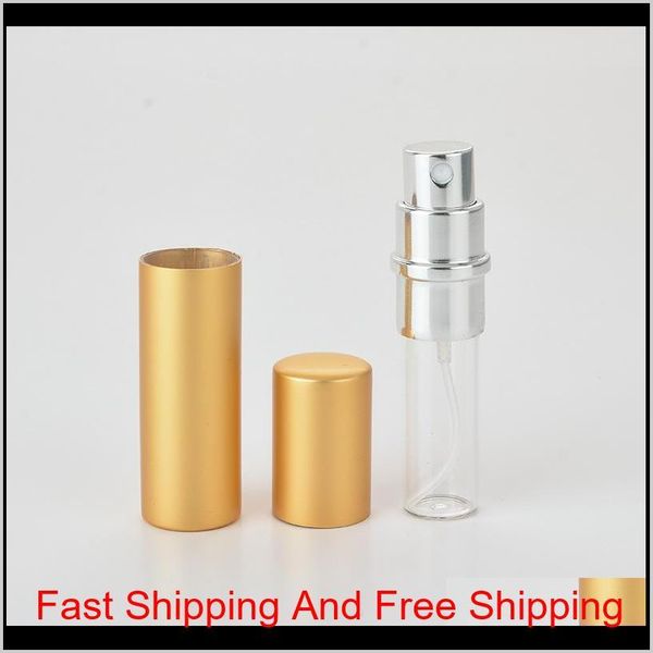 

aluminium perfume bottle 5 ml portable refillable glass perfume bottle aluminum sprayer empty cosmetic vial perfu qylpsi homes2007