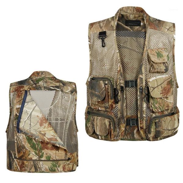 

men's vests summer mesh baggy vest men thin classic multi pockets shooting pographer sleeveless jacket waistcoat male coats, Black;white