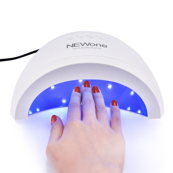 

48w new nail dryer led uv lamp nail dryer infrared sensor fingernail toenail gel polish curing diy manicure nail art salon tool
