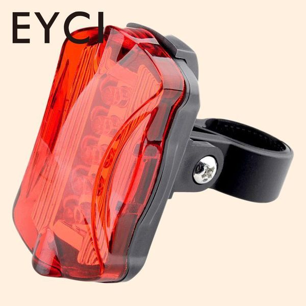 

bike lights bicycle taillight tail warning lamp mountain alarm 5 led outdoor