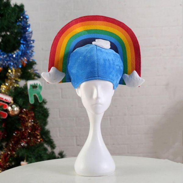 

christmas decorations party halloween rainbow hat supplies