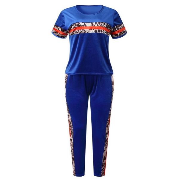 

ethnic clothing spring summer dashiki african velvet two piece sets women and pants matching set leopard print tracksuit, Red