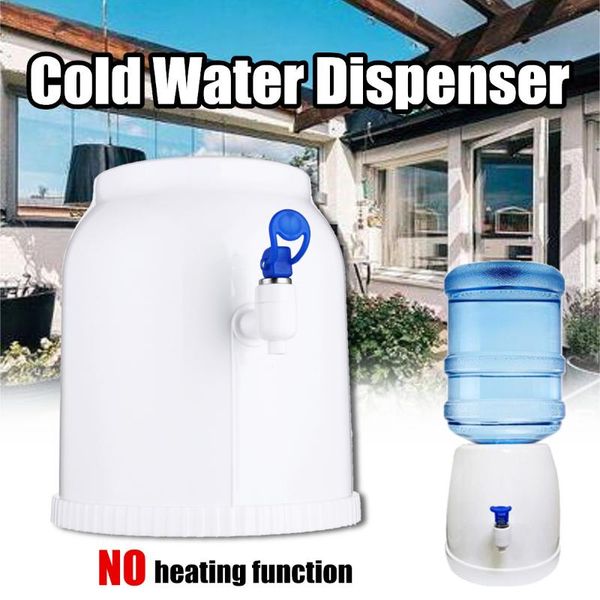 

deskcold water dispenser portable countercooler drinking faucet tool water holder press pumping device for home