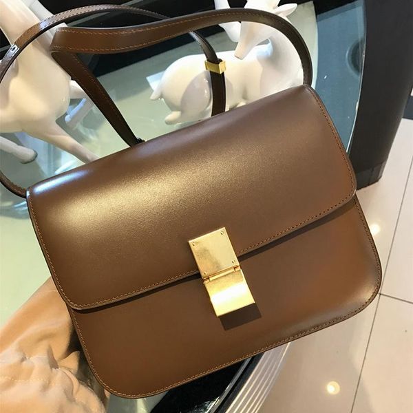 

cross body bag women 2021 leather women's shoulder small square cowhide casual one-shoulder messenger purses and handbags