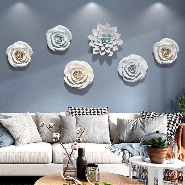 

decorative objects & figurines nordic flowers tv background wall decoration living room sofa pendant decor aesthetic dream catcher