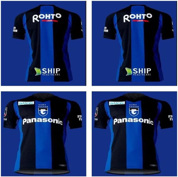 

22 23 j1 league gamba soccer jersey osaka japan 2022 2023 home away football shirts uniform #7 endo #9 ademilson #10 kurata ffhkjkkjfre, Black;yellow