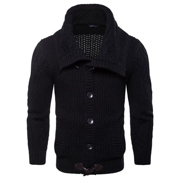 

men's sweaters black autumn winter warm cashmere wool cardigan man casual male sweater clothes, White;black