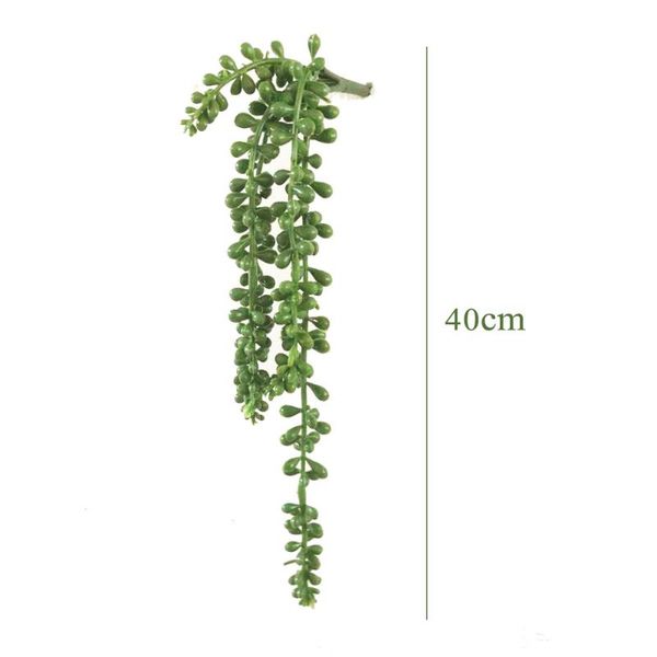 

artificial fake succulent plant vine simulation rattan hanging indoor decoration