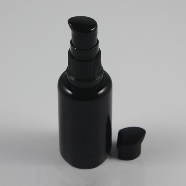 

storage bottles & jars black violet luxury 30ml glass oval lotion pump bottle