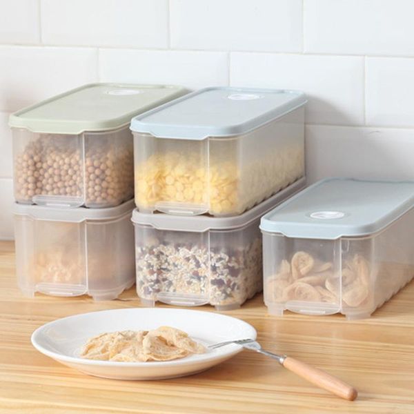 

storage bottles & jars kitchen classified box fresh-keeping pp plastic food fruit and vegetable refrigerator sealed