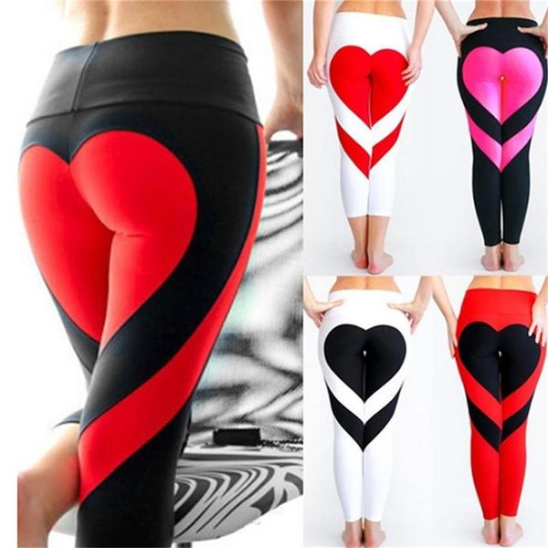 

yoga pants women women new sport leggings tight trouser pencil legging sport leggings, White;red
