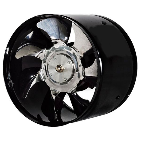 

electric fans 6 inch high-speed exhaust fan in-line duct kitchen extractor metal toilet industrial 220v