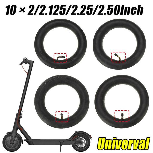 

motorcycle wheels & tires 1pc 10x2/2.125/2.25/2.50 inner tube 10 inch gas electric scooter pocket drive bicycle with bent / straight valve t