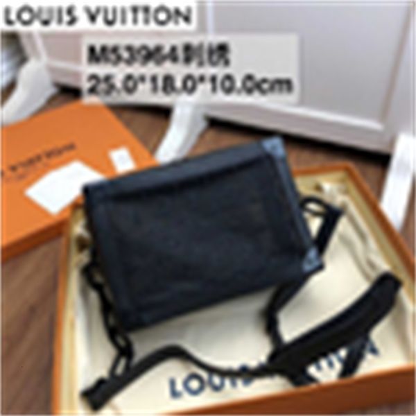 

designer luxury 7tj6 m53964 soft trunk handbag men handbags shoulder messenger bags totes iconic cross body bags handles brand clutches, Black;red