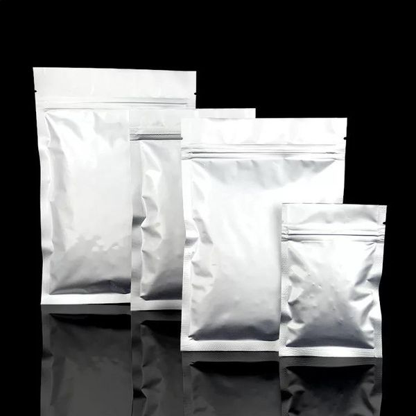

food savers & storage containers 50pcs/lot mylar aluminum foil pouches bags, bags zipper small/large prevent odor
