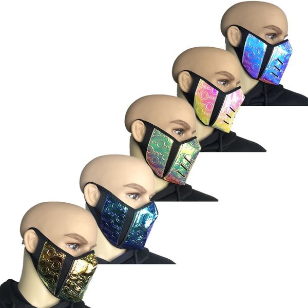 

fashion mask pu skin air layer anti layer mask style shrimp skin