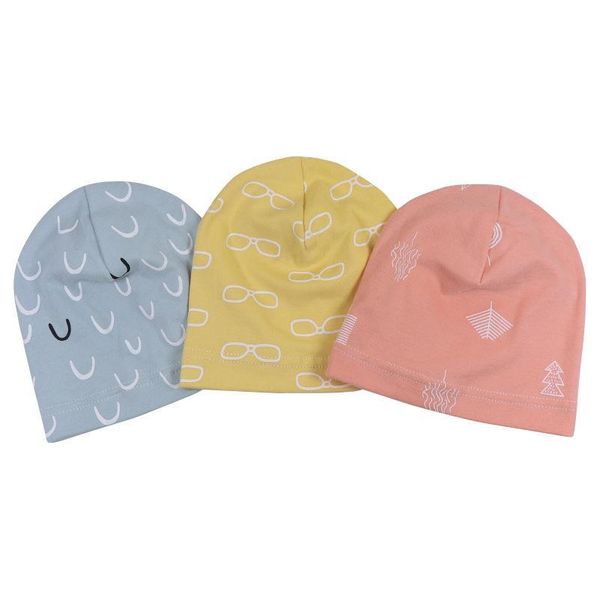 

new baby street dance hip hop hat cotton spring autumn toddler hat scarf for boys girls cap winter warm color chil jlldyd, Yellow