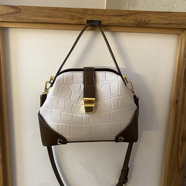

evening bags rivet fashion stone pattern crack women's bag 2021 arrival simple shoulder messenger commuter