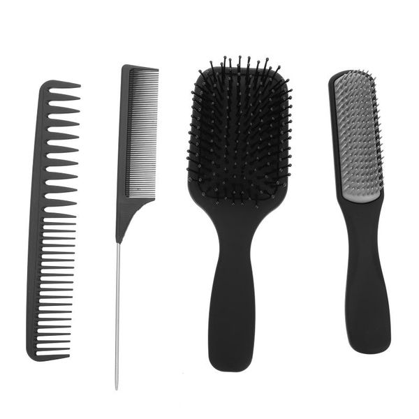 

hair brushes 1 set hairstyling comb combs hairdressing salon, Silver