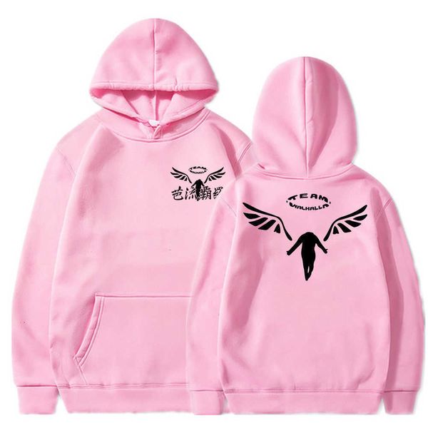

anime gambar valhalla tokyo revengers kids hoodies sweatshirt for men women sportswear cosplay tracksuit clothes, Black
