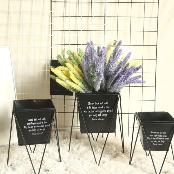 

decorative flowers & wreaths 15 heads artificial spike grass bunches wedding bride holding fake home party pography vase plant wall decorati