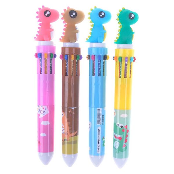 

cute gel pens stationery cartoon signing pen animal gel pen student writing pens kawaii school supplies, Blue;orange