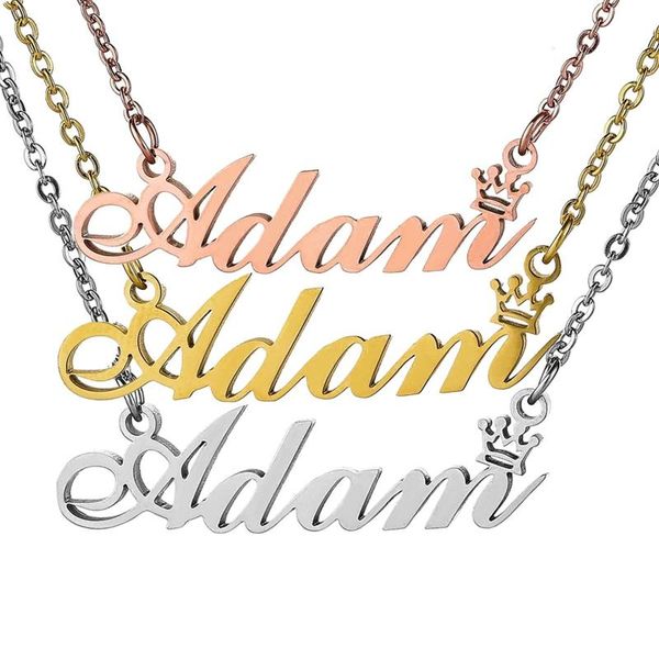 

chains neulrypersonalized name necklace, customized nameplate pendant jewelry gift for women, Silver