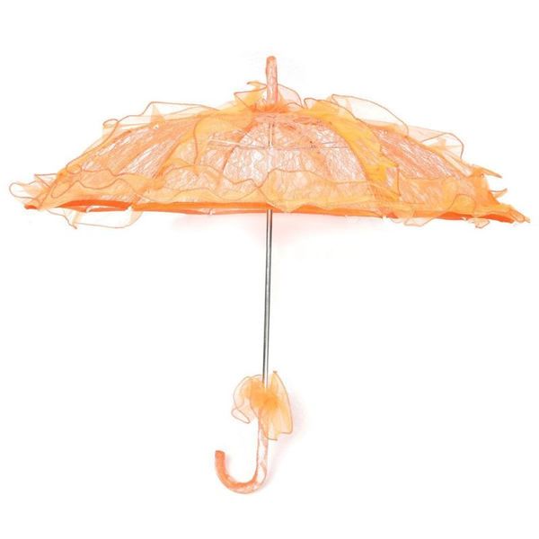 

umbrellas lace parasol wedding flower bride umbrella orange