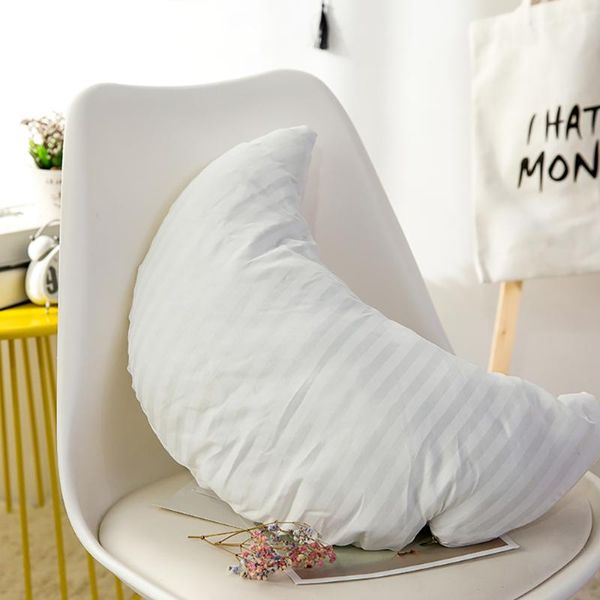 

cushion pillows moon shaped cushion bedroom car seat sofa pillows with invisible zipper decorative
