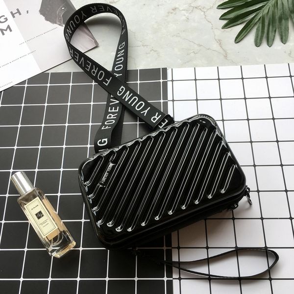 

luxury hand bags for women 2020 new suitcase shape totes women famous brand clutch bag mini box bag fashion mini luggage bag c0228