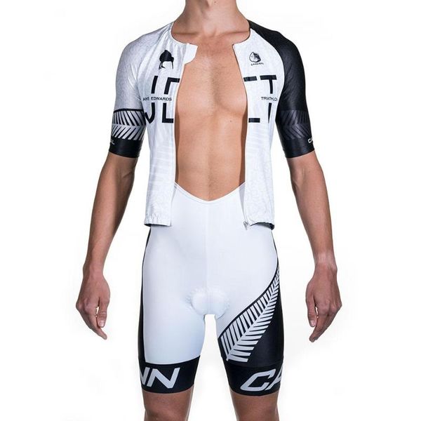

racing sets cannibal triathlon cycling skinsuit men summer short sleeve swimwear bike suit sports clothes jumpsuit hombre, Black;blue