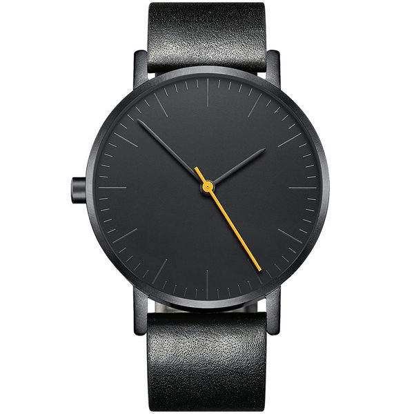 

simple male student fashion stainless belt waterproof alloy watch, Slivery;brown