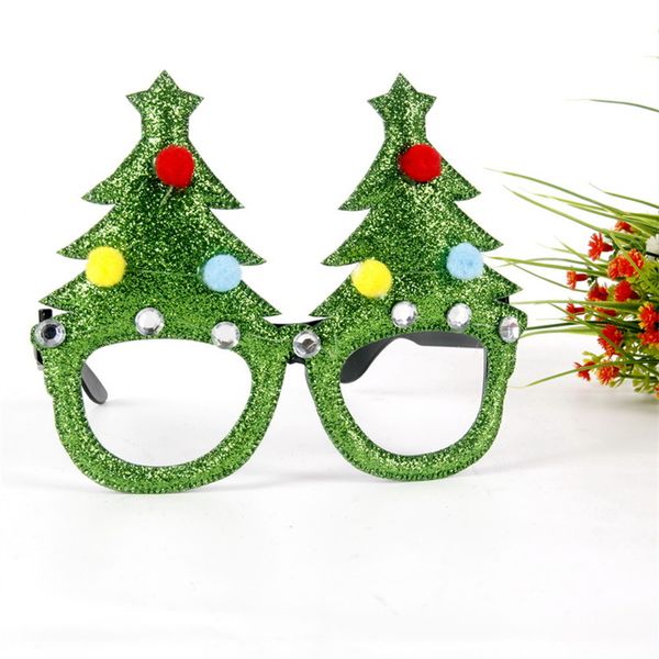 

Christmas Glasses Frame Cute Antlers Decoration Supplies Christmas Party Masquerade