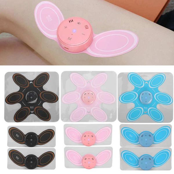 

relaxation treatments touch control massage patch pulse mini massager for shoulder and neck intelligent voice broadcast