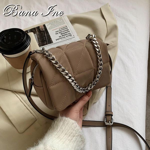

evening bags luxury designer handbag women mini shoulder bag satchel style nylon small crossbody for 2021 metale chain clutches