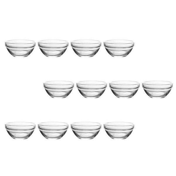 

bowls 12pcs lead-glass material pudding jelly cake molds