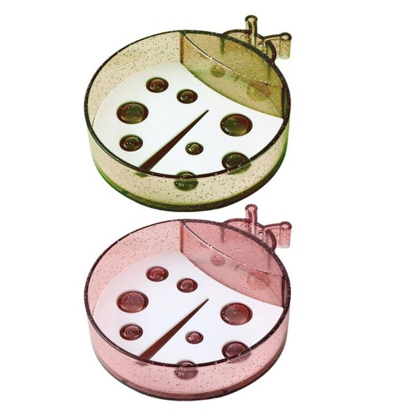 

soap dishes 2pcs lovely boxes decorative holders dormitory bathroom