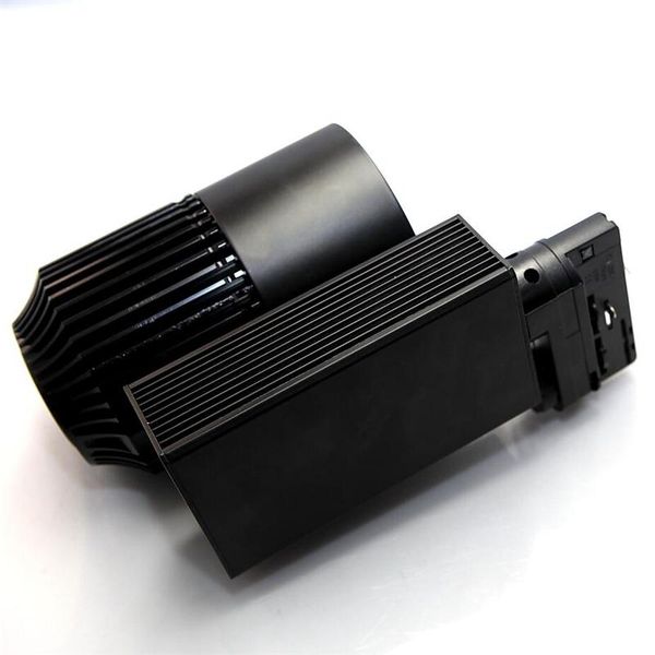 

track lighting rail lamp spot 30w 40w 50w cob clothing shoes shop store lights led spotlight 4wire 3phase